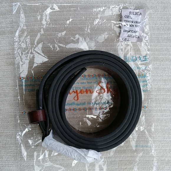 Canyon Sky Eagle Leather Honeycomb Print Belt - Picture 15 of 16